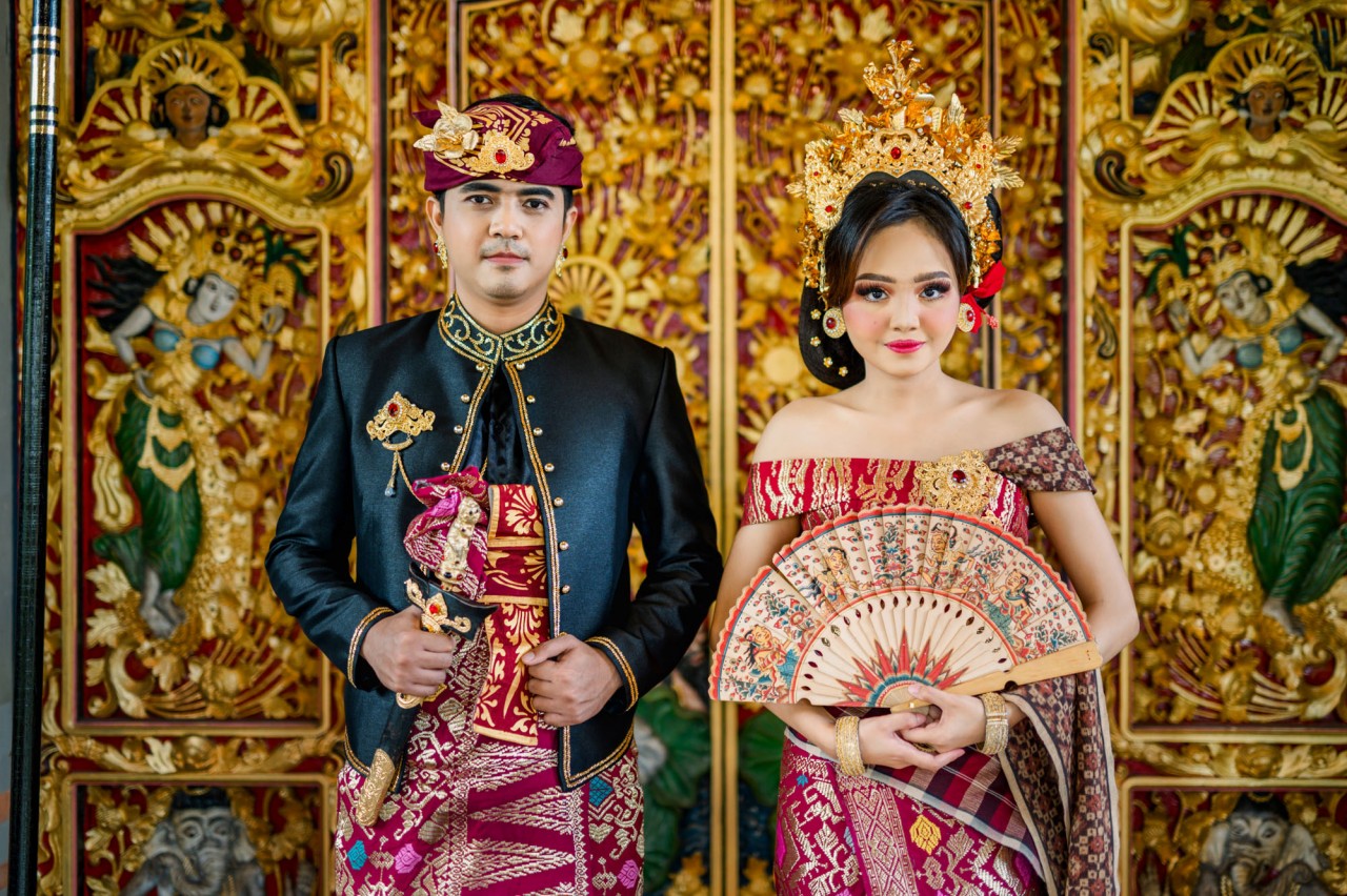 Foto pengantin adat sumatera