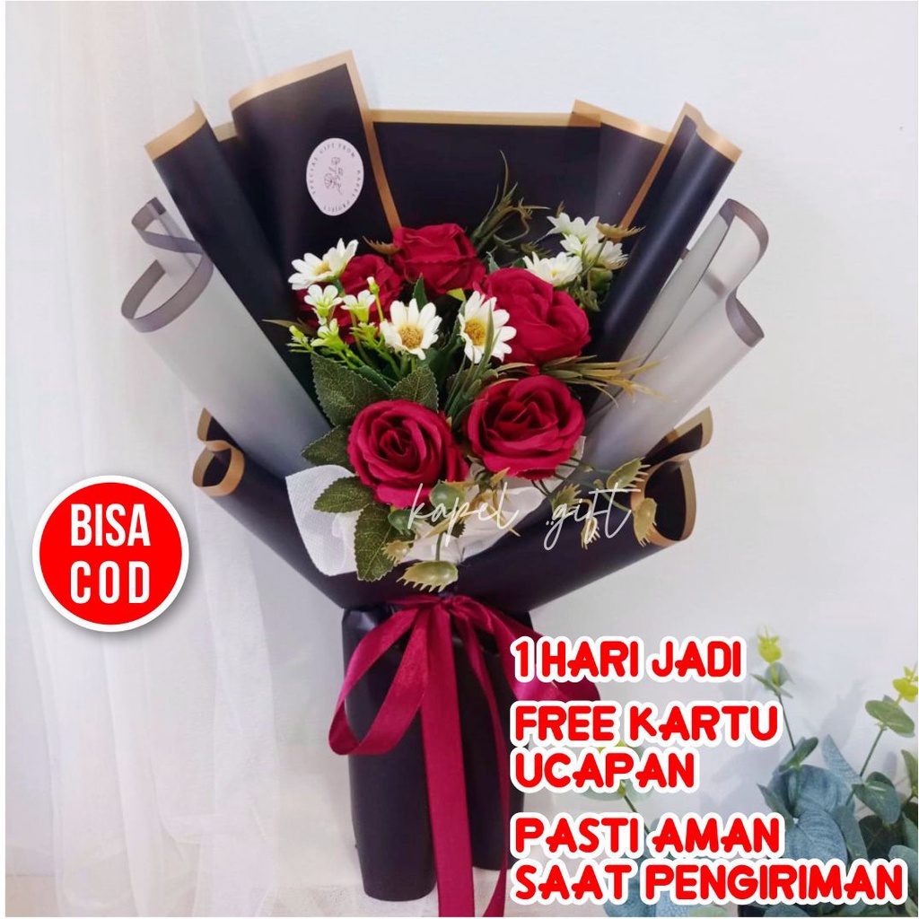 Buket untuk kado pernikahan