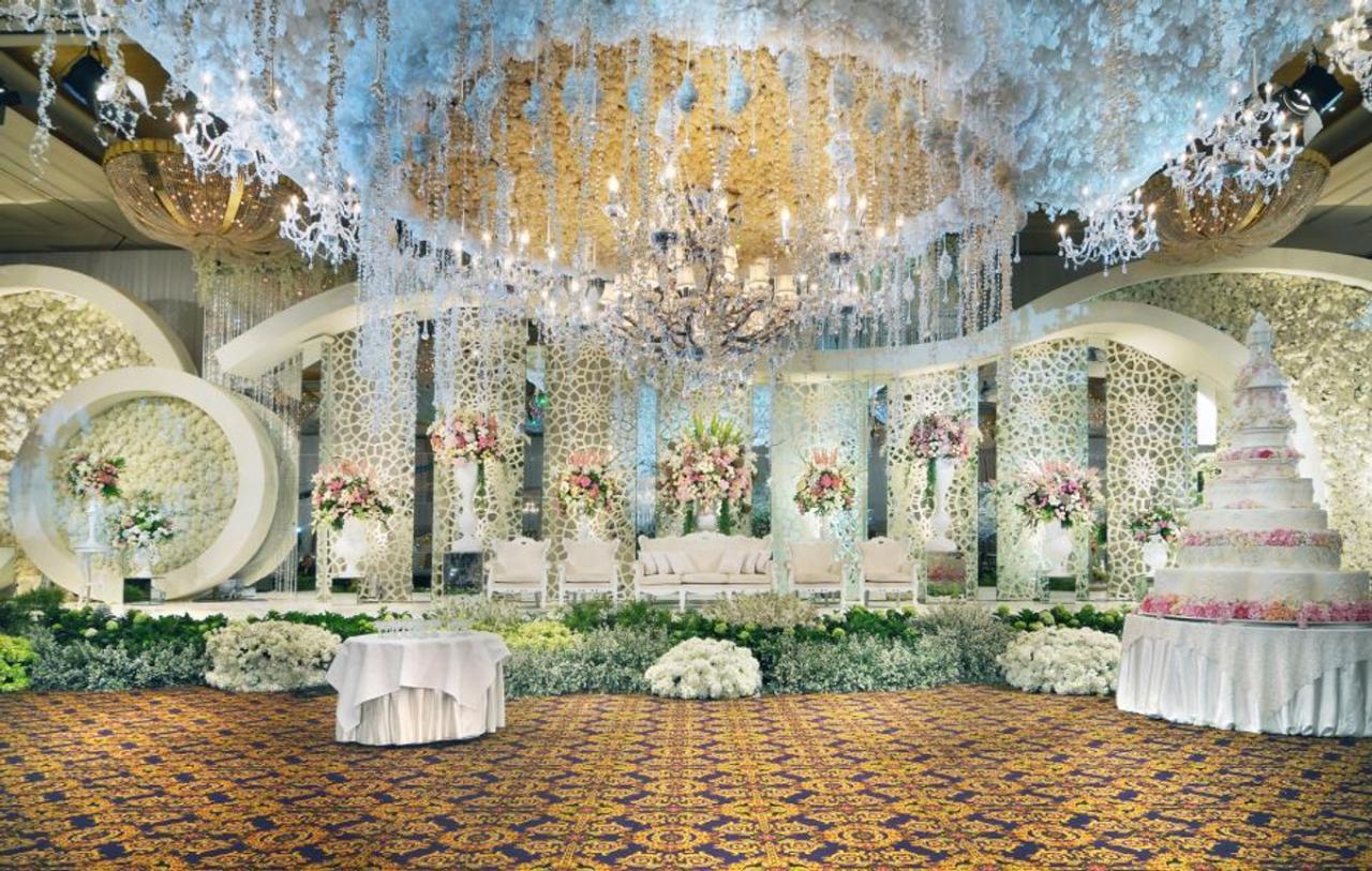 Pernikahan dekorasi desain pelaminan mewah stage decoration pengantin pesta backdrop thailand minimalis bride papan pilih terlihat disimpan pencinta asal nih