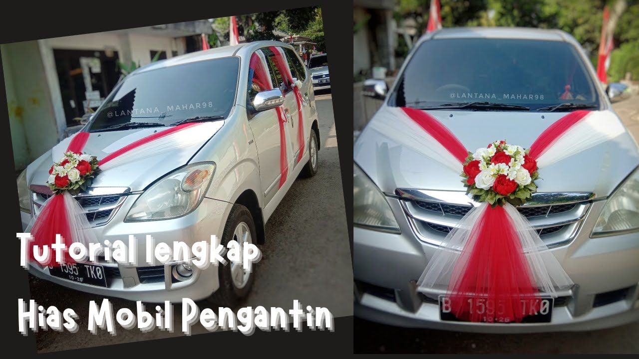 Cara menghias mobil pengantin